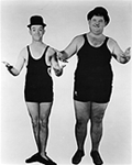 8 x10 Glossy, Black & White - Laurel & Hardy