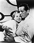 8 x10 Glossy, Black & White - "Casablanca", Humphrey Bogart and Ingrid Bergman