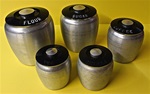 Vintage Kromex Canister Set