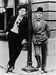 8 x10 Glossy, Black & White - Laurel & Hardy