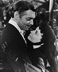 8 x10 Glossy, Black & White - "Gone With The Wind", Clark Gable and Vivian Leigh