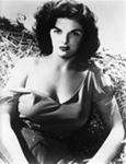 8 x10 Glossy, Black & White - "The Outlaw", Jane Russell