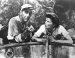 8 x10 Glossy, Black & White - "African Queen", Humphrey Bogart, Katharine Hepburn