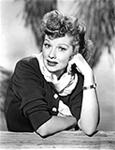 8 x10 Glossy, Black & White - "I Love Lucy", Lucille Ball