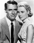 8 x10 Glossy, Black & White - Cary Grant and Grace Kelly