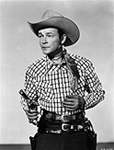 8 x10 Glossy, Black & White - Roy Rogers