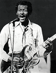 8 x10 Glossy, Black & White - Chuck Berry