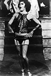 8 x10 Glossy, Black & White - "Rocky Horrow Picture Show", Tim Curry