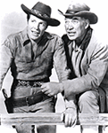 8 x10 Glossy, Black & White - "Wagon Train", Ward Bond