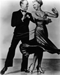 8 x10 Glossy, Black & White - Fred Astaire and Ginger Rogers