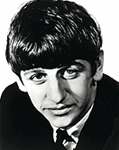 8 x10 Glossy, Black & White - "The Beatles", Ringo Starr