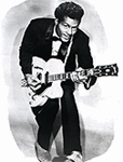 8 x10 Glossy, Black & White - Chuck Berry