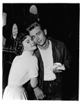 8 x10 Glossy, Black & White - James Dean & Natalie Wood