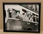 8 x10 Glossy B&W Photo The HONEYMOONERS 1950s TV show framed.