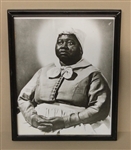 HATTIE McDANIEL  Black & White Photo Framed GONE WITH THE WIND Mammy