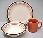 Vintage, Stoneware Set, Service for 10, Plus Extra Pieces, 1970s