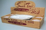 Vintage "Snack Time" Set in the Original Box, 1950s