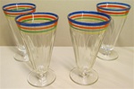 Vintage Soda Fountain GLASSES