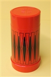 Vintage Original PLASTIC THERMOS by KING - SEELEY 1970s Excellent